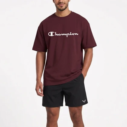تیشرت اورسایز نخی مردانه زنانه 1991 مدل champion TS19131