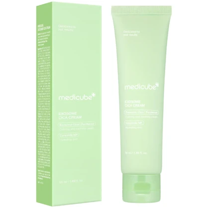 کرم تسکین دهنده مدیکیوب مدل Exosome Cica حجم 50ml