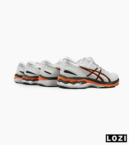 کتانی بزرگ پا طوسی نارنجی ASICS GEL-KAYANO 27