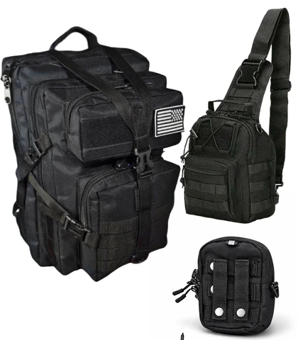 کوله پشتی و بادی بگ تاکتیکال (کیف کمری)