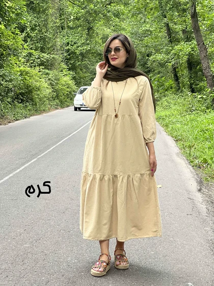 پیراهن مانتویی دریا 001