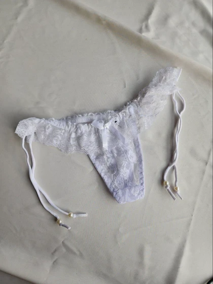 شورت بکلس مرواریدی دانتل کد: 14568