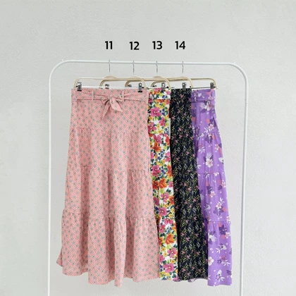 دامن زنانه طرحدار میکس