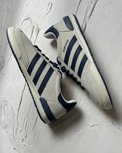 کتانی SAMOA خاکی سرمه ای کد 1200120