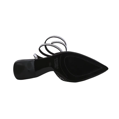 کفش پاشنه‌بلند فنری مدل دیلک کد 5753