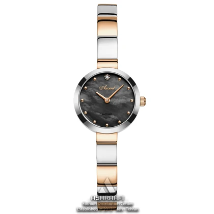 ساعت اکسنت صفحه مشکی Axcent AX120023SRG