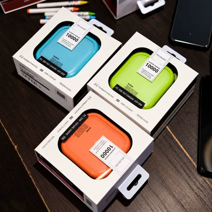 پاوربانک وایرلس مایپو MIPOW مدل SPX01W-T توان 18 وات ظرفیت 10000