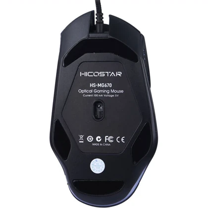 موس گیمینگ سیمی هایکو استار Hicostar HS-MG670
