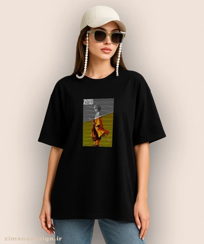 تیشرت لش مردانه و زنانه طرح شیطان کش شخصیت زنیتسو کد 896