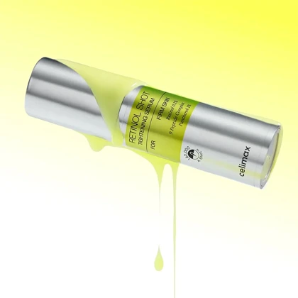 سرم ضد چروک و سفت‌کننده رتینول شات سلیمکس Celimax