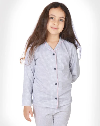 ژاکت و شلوار خالدار بچه گانه