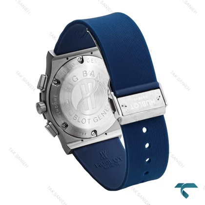 ساعت مردانه هابلوت طوسی سرمه ای کورنوگراف Hublot-6580-G