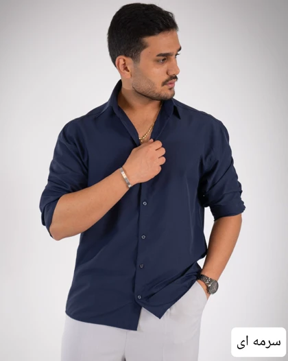 پیراهن مردانه باکسی دوشین_کد4725