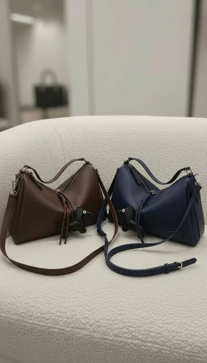 کیف دوشی نیلی