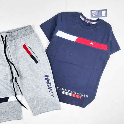 تیشرت شلوارک پسرانه tommy پسرانه