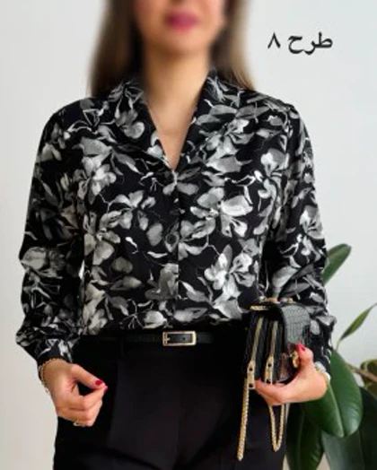 شومیز یقه آرشال