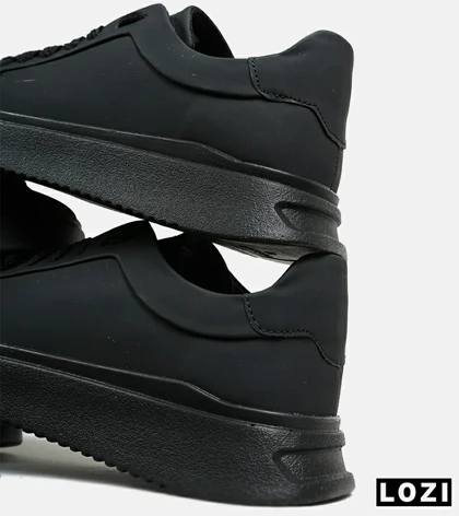 کفش اسنیکرزمردانه مشکی PULL & BEAR مدل 6569