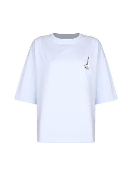 تیشرت باکسی قایق