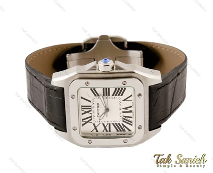 ساعت کارتیه مردانه سانتوس 100 مدل Cartier-3524-G