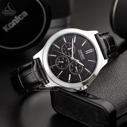 ساعت کاسیو بند چرمی Casio MTP-V300L-1A