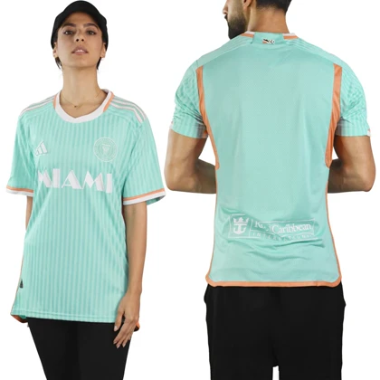 تیشرت فوتبالی پلیری اینتر میامی مدل Adidas-Heat RDY-9585 آبی روشن