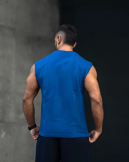 رکابی ورزشی وست ADIDAS آبی فری سایز