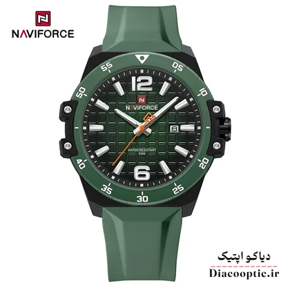 ساعت مچی مردانه موتور ژاپن برند نیوی فورس مدل NF 7122 بند رابر