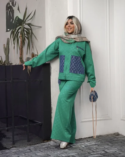 ست دخترانه کت و شلوار بگ لوویتون