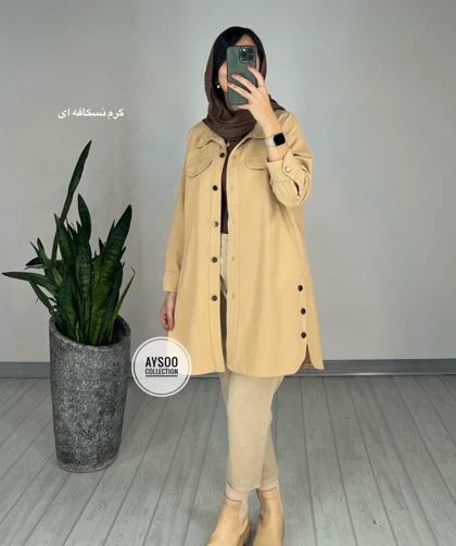 مانتو کتان پانیذ