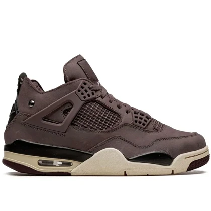 کتانی جردن4 امامانیره ویولت مستر کوالیتی Nike Jordan x A Ma Maniére Air Jordan4 Violet Ore