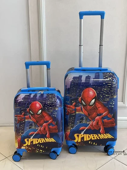 چمدان مسافرتی بچگانه طرح اسپایدرمن