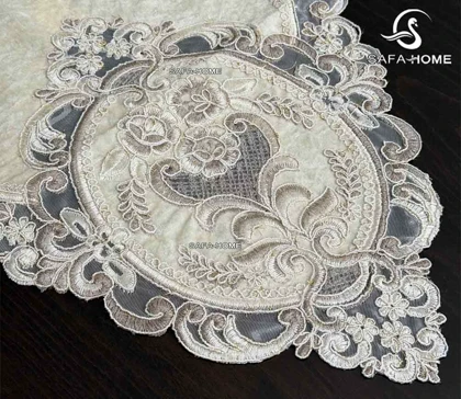 ست رومیزی قیطان مدل آوا 3 تکه