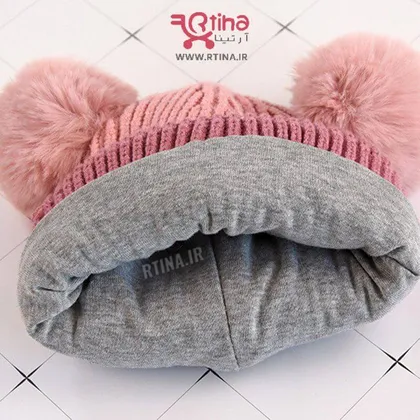 کلاه فانتزی زمستانی بچه گانه مدل handmade