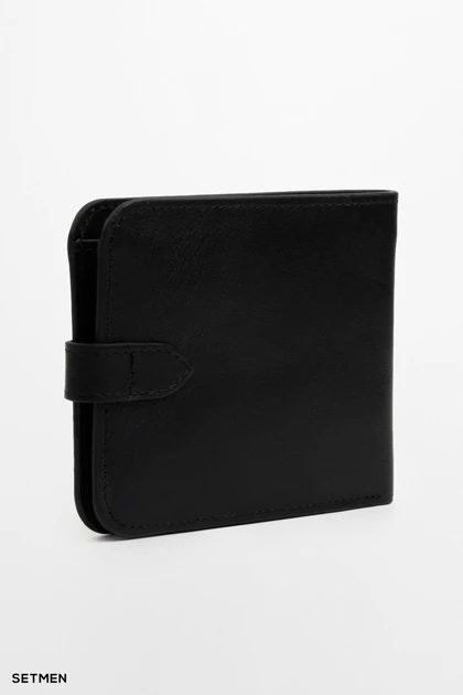 کیف پول چرم ساده ست من