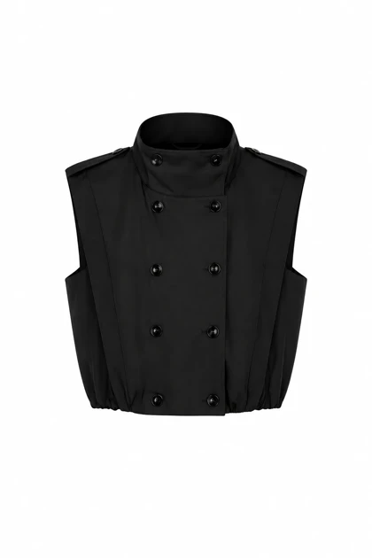 وست کتان زارا زنانه (Biker Vest) رسپکت