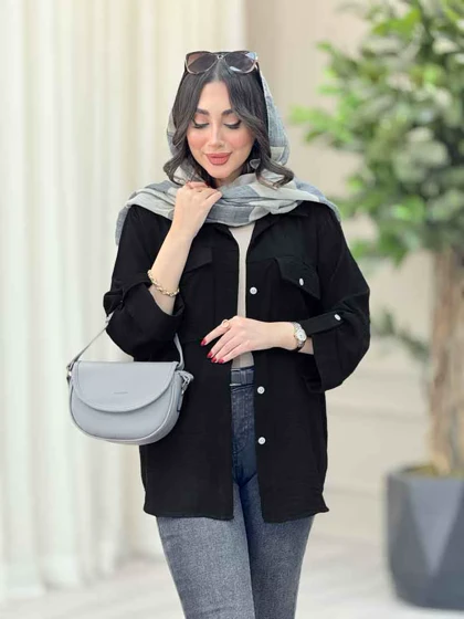 مانتو جیب پاکتی طنین