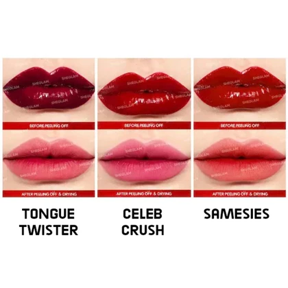 تینت لب پیل‌آف شیگلم SHEGLAM مدل Celeb Crush حجم 3.3 میلی‌لیتر