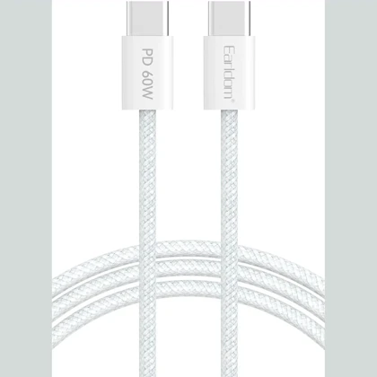کابل دوسر تایپ سی ارلدام Earldom مدل EC-190C-C توان 60 وات 2 متر