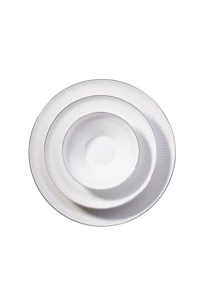 سرویس غذاخوری KORKMAZ مدل A8164 چینی - بژ