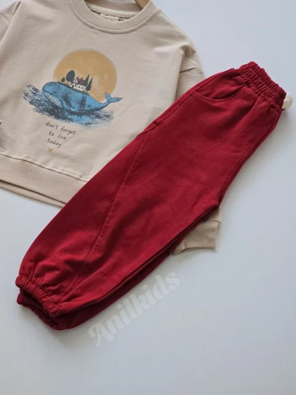 بلوز شلوار بچگانه نهنگ (2496)