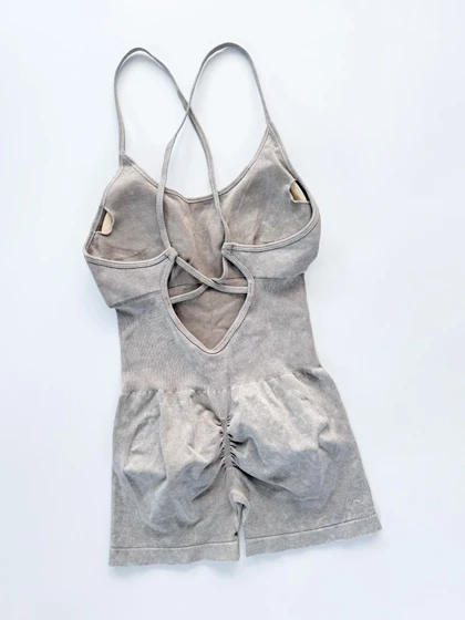 اورال ورزشی سیملس کبریتی پشت چروک پشت‌باز بند ضربدری