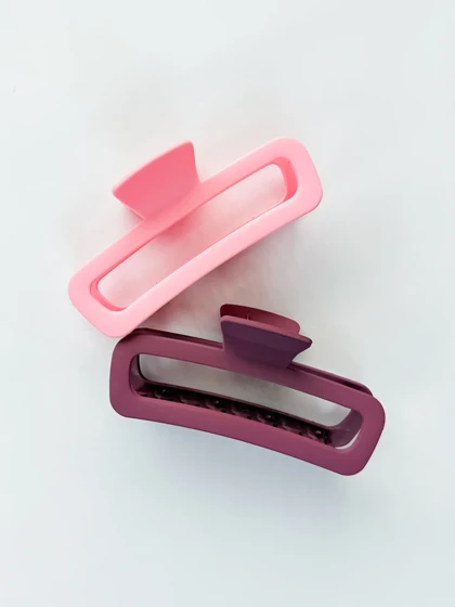 کلیپس مو شمعی مستطیل