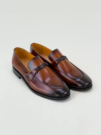 کفش 050101 LOAFERS عسلی