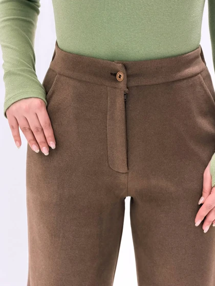 3967-شلوار نیم بگ فوتر