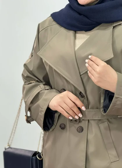 ترنچ کت آستردار آیسو چکامه