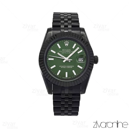 ساعت رولکس دیت جاست مردانه صفحه سبز 106619