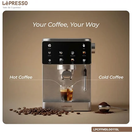 اسپرسوساز لپرسو LePresso مدل LPCFFMDL0011SL فشار 20 بار