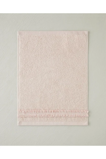 حوله دست English Home مدل Soft Ruffle پنبه‌ای