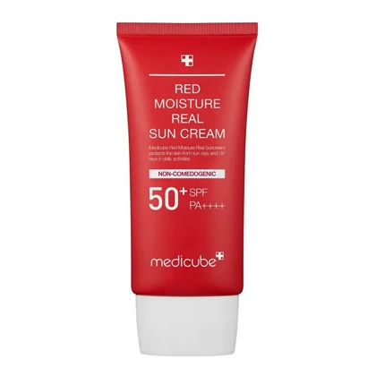 کرم ضد آفتاب مرطوب کننده مدی کیوب SPF50 حجم 50 میلی لیتر