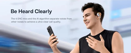 هدفون بلوتوثی بیسوس مدل Eli Sport 1 Open-Ear